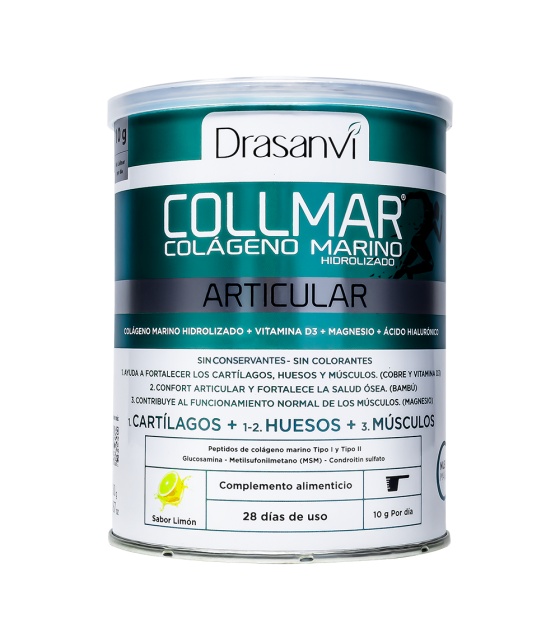 Collmar Colágeno Marino Articular Sabor Limón (280g)